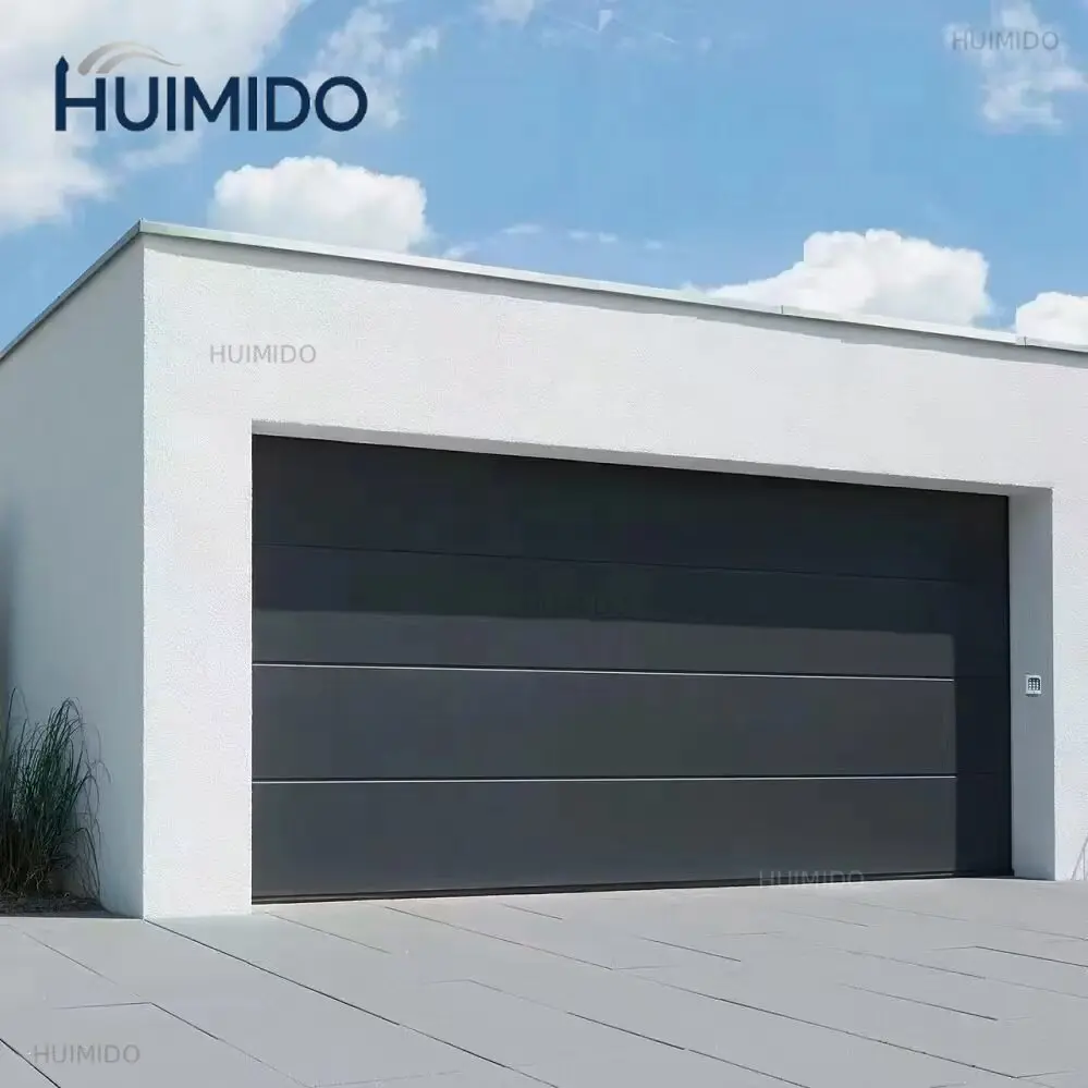 Villa aluminum alloy flap door electric intelligent remote control anti-theft home silent lifting door garage rolling shutter