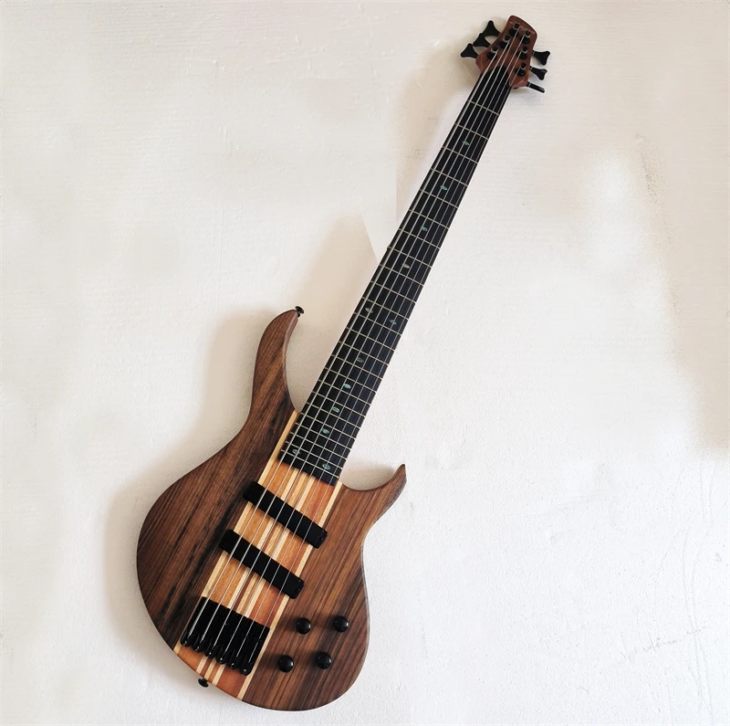 High Grade Electric Bass Guitar, 6 Strings, China Made