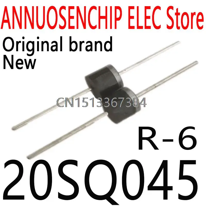 

500PCS New and Original 20A 45V R-6 20SQ045