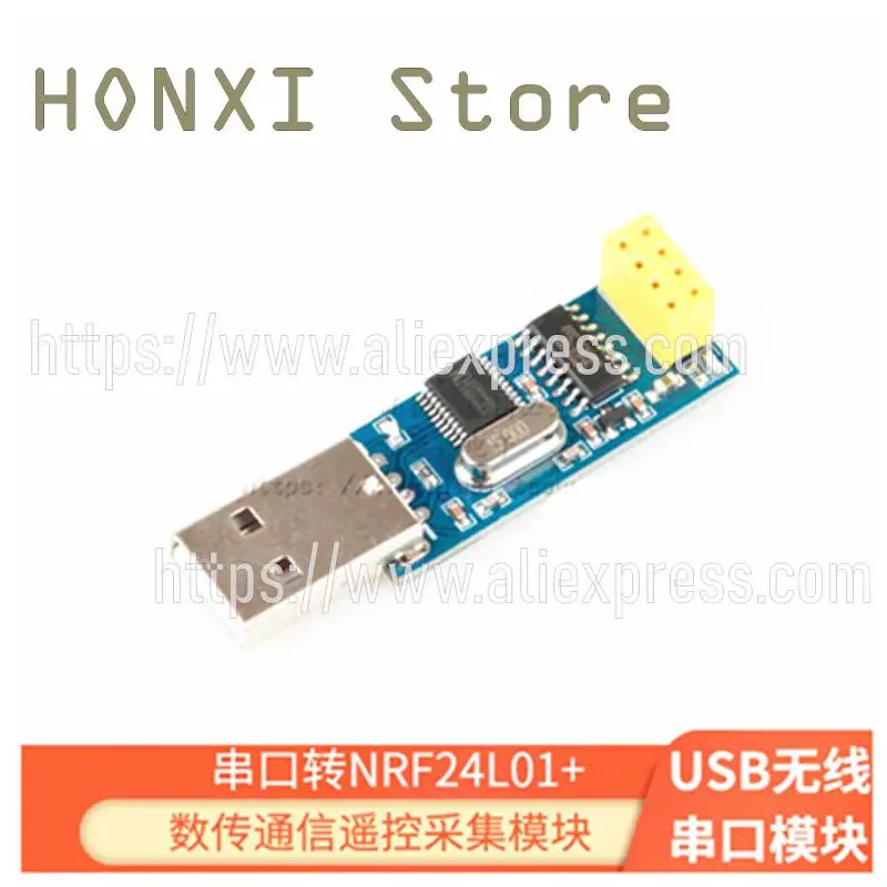 1PCS USB serial port module a serial port turn nRF24L01 wireless remote acquisition module nRF2401 + digital communication