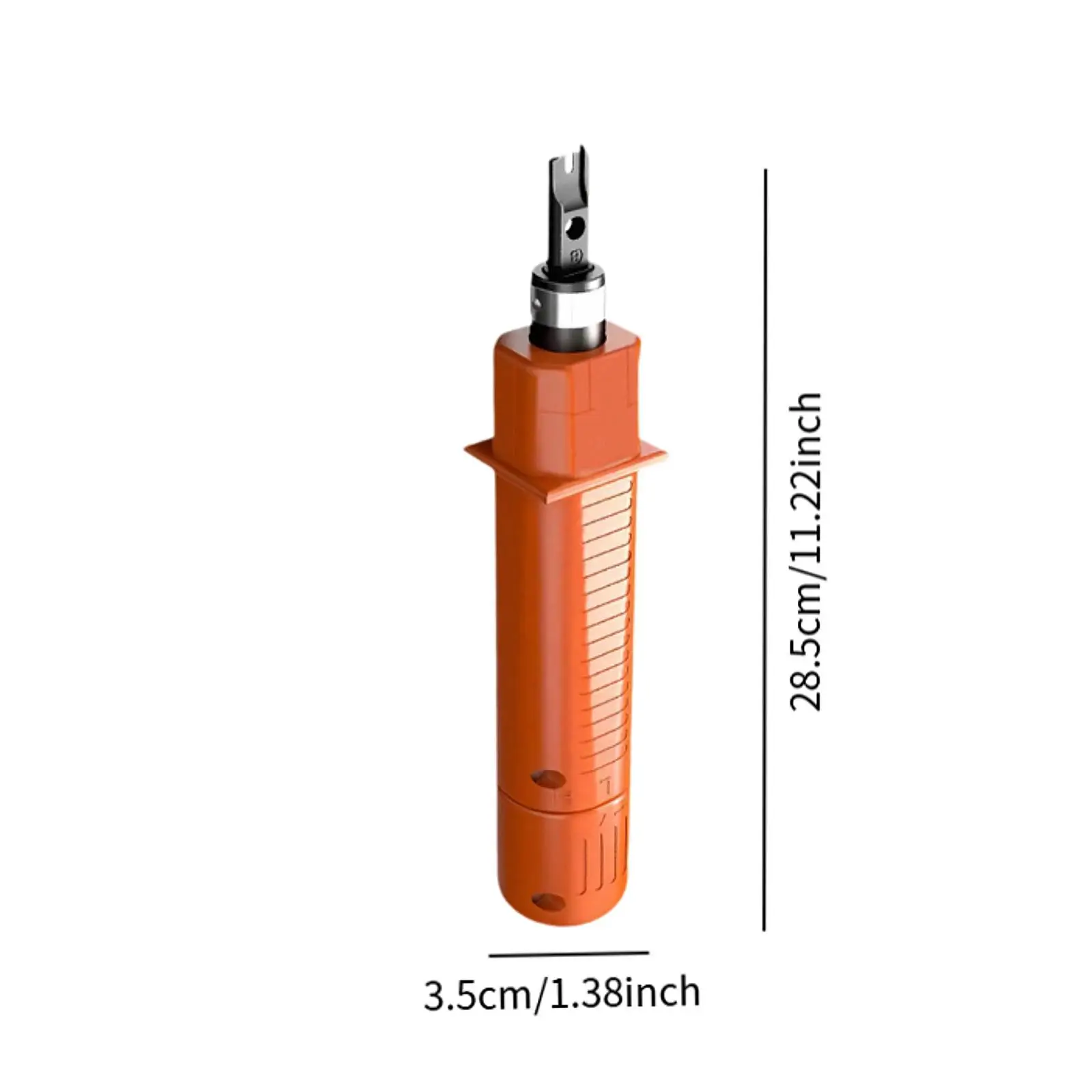 Ferramenta de perfuração antiderrapante cabo de rede punch down multifuncional para fio tangente rede ethernet quadro de distribuição