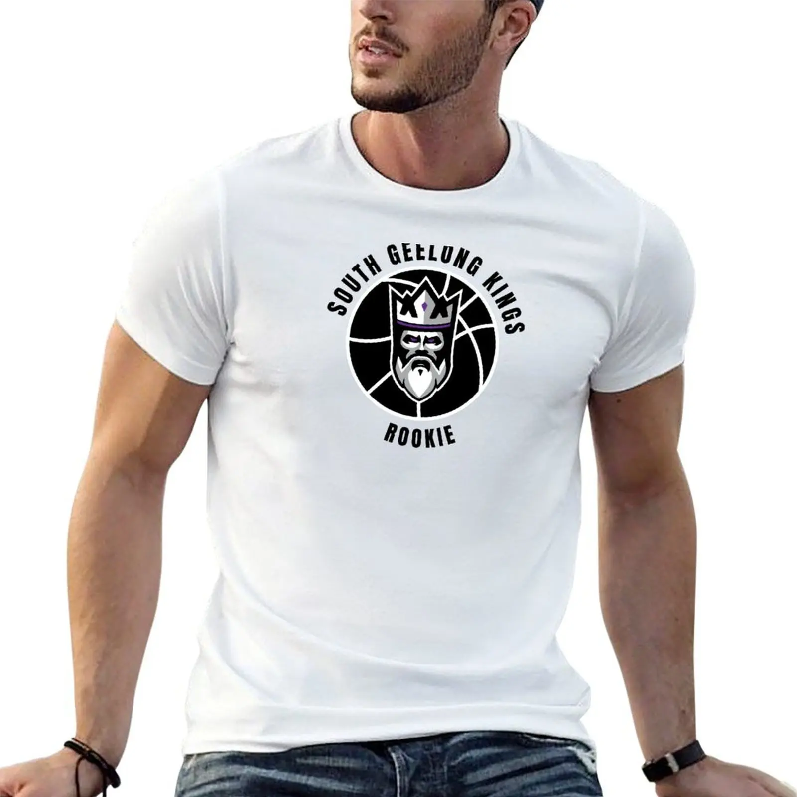 

South Geelong Kings Rookie T-Shirt man t shirt cotton cotton tshirt 100% man t shirt heavy cotton T-shirt