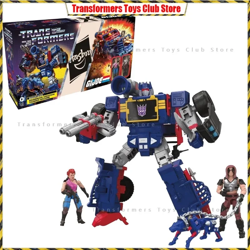 In Stock Transformers Evil Decepticon Soundwave Dreadnok Thunder Machine and G.i.joe Zarana Zartan Action Figure Model Toy Gift