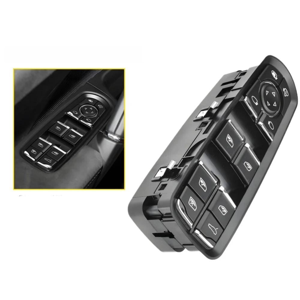 Car Front Left Electric Power Window Switch Button For Porsche Cayenne Macan Panamera 2011 2012 2013 2014 2015 2016 2017 2018