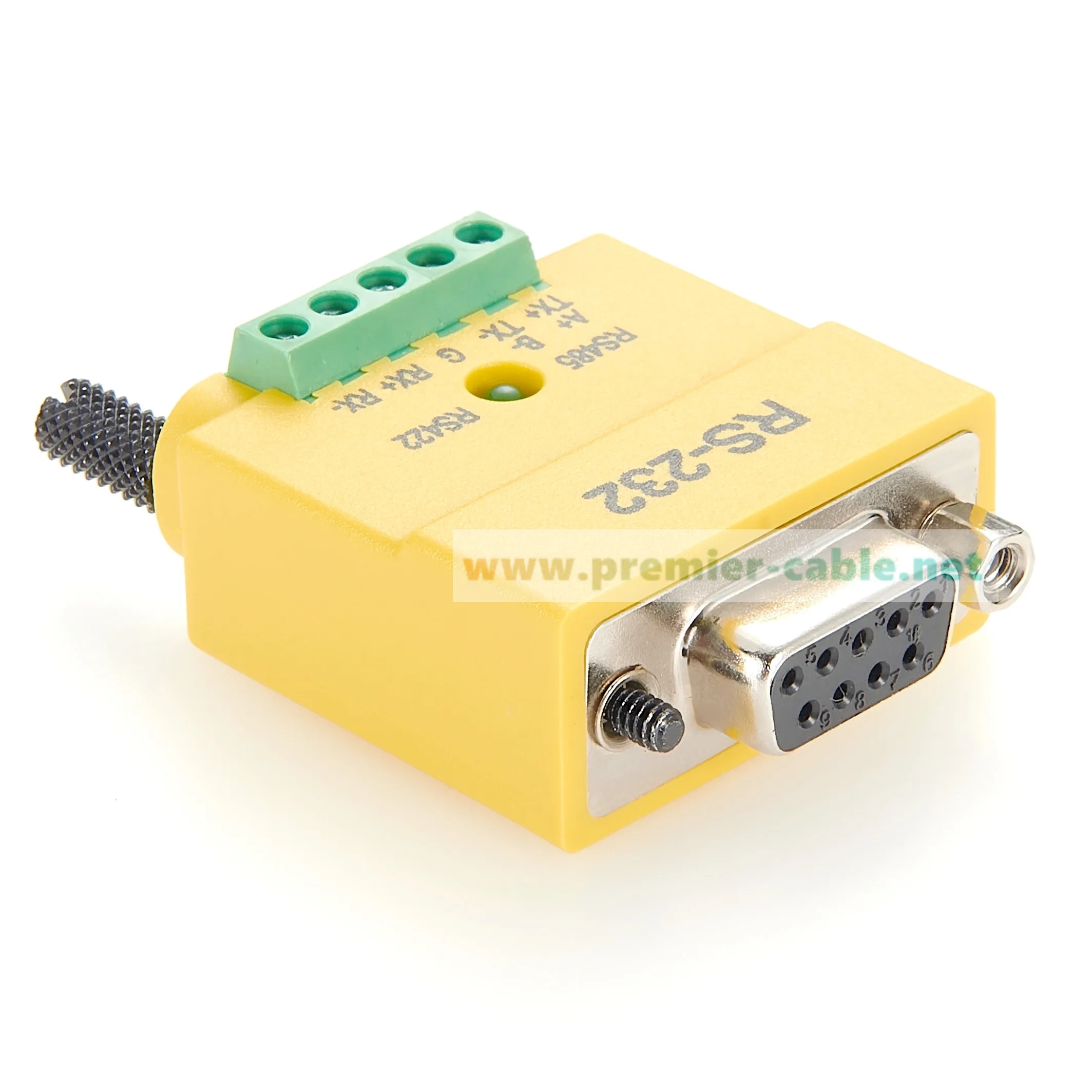 RS232 to RS485 RS422 Converter DB9 Female to 5pin Terminal Block RS232 to RS485 converter RS232 to RS422 Serial Port Converter