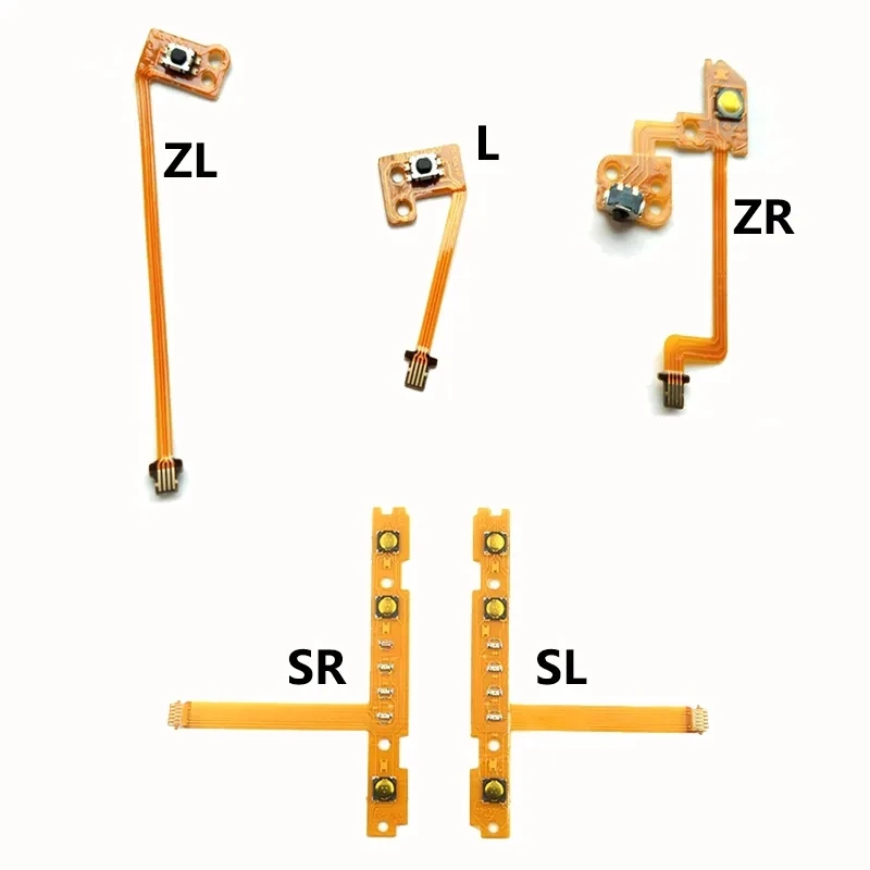 New Replacement Kit for Nintendo Switch Joycon Zr Zl L Sl Sr Button Key Ribbon Flex Cable for Ns Repair Cable