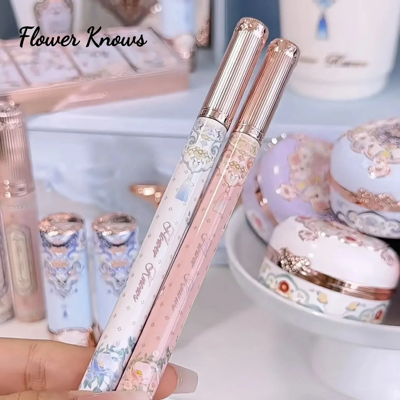 

Flower Knows Butterfly Cloud Collar Collection Extremely Fine Eyeliner Pen Sweat Resistant and Not Smudge Silky Smooth Eyeliner