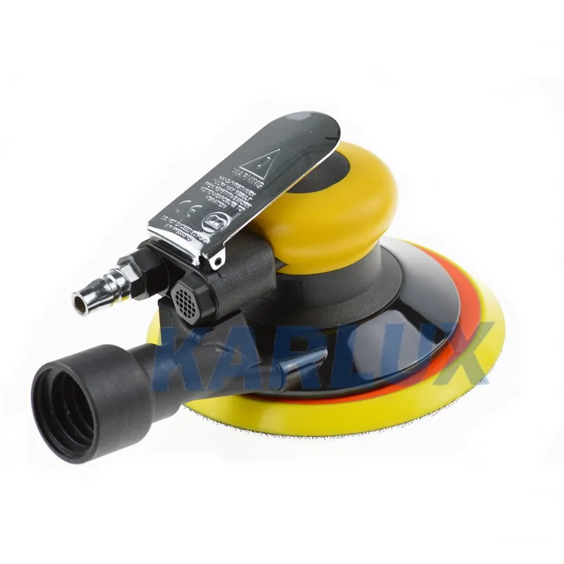 6inch Air Sander Orbital Diameter 5mm Central Vacuum Polishing Sanding Tools Using with Dust Extractor