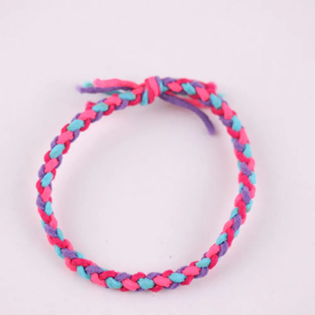 

20Pcs Fluorescent Color Hair Ties Elastic Stretch Ponytail Holder Hair Rope Women Easy Match Accessories