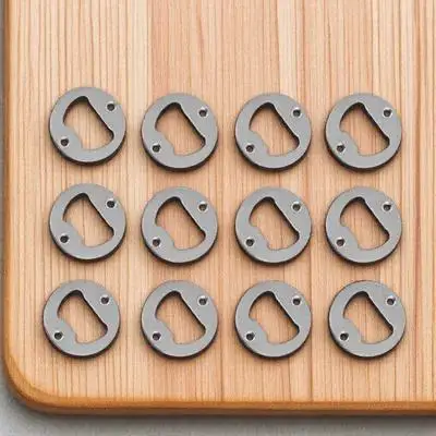 

12Pcs Bottle Openers Multi-Functional Iron Can Opening Tools Portable Home Use Beer Lid Remover Can Openers