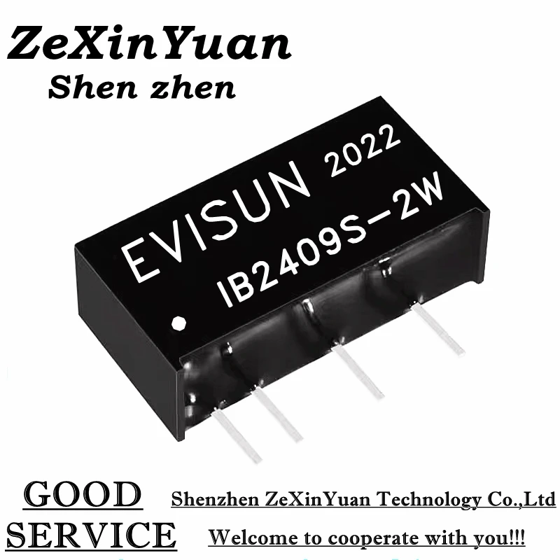 5PCS IB2403S-2W IB2405S-2W IB2409S-2W IB2412S-2W IB2415S-2W IB2424S-2W 24V TO 3.3V 5V 9V 12V 15V 24V 2W Isolated power module