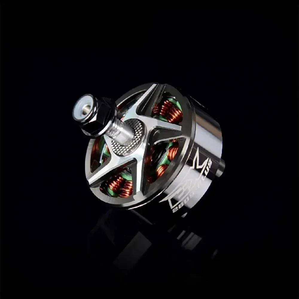 EX2809 1280KV Brushless Motor 5mm Titanium Alloy Shaft for 7-8 Inch Prop 4-6S RC FPV Drone High Efficiency Low Noise DIY