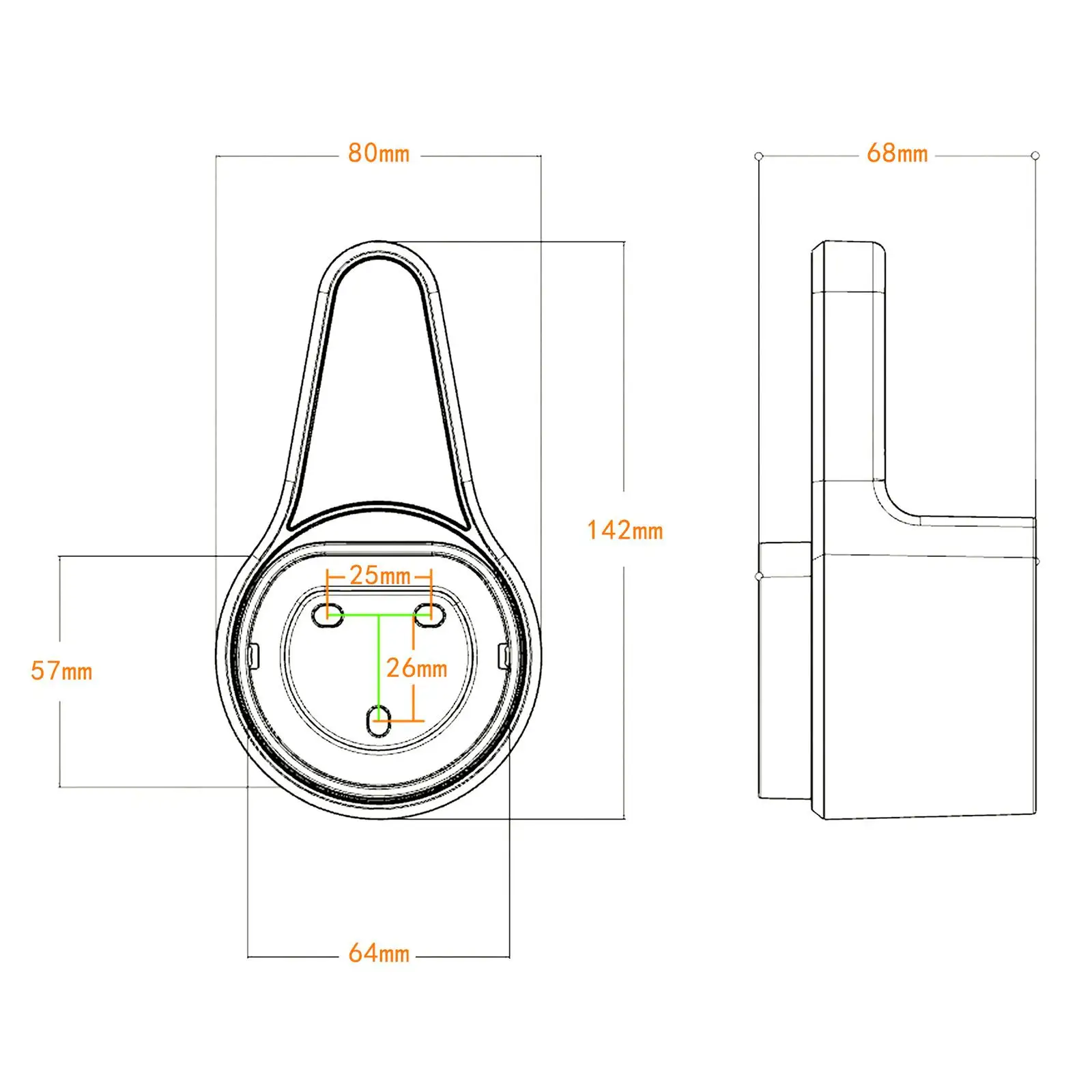 Support S6 pour câble de chargement de véhicule électrique de type 2, protection supplémentaire, modèle principal Y, 3, S, X