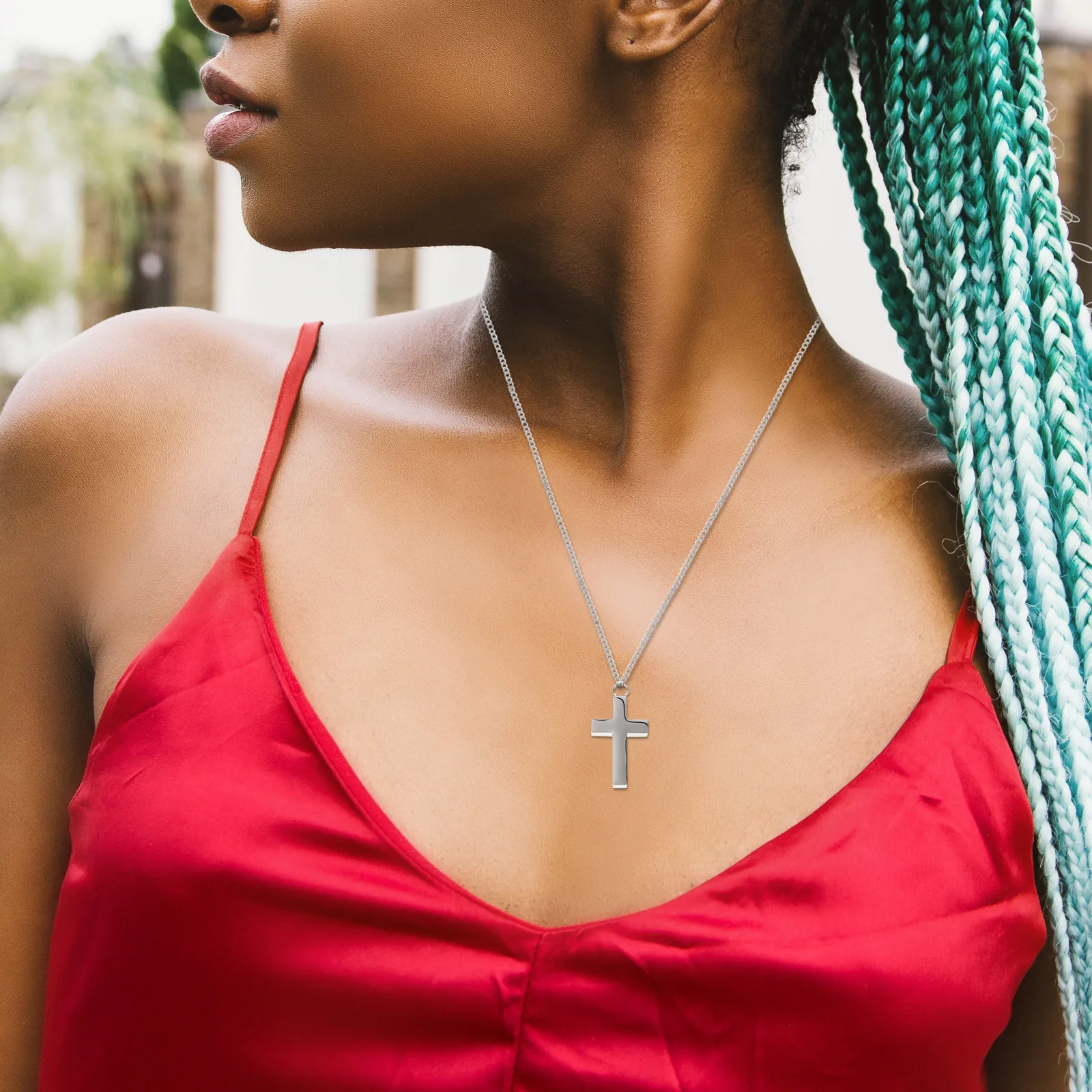 

Подвеска-урна из нержавеющей стали в форме креста для хранения праха, памятное украшение для кремации человека или животного, крест-урна для сохранения памяти