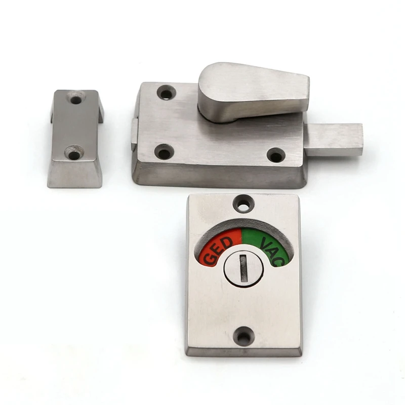 Hot Ltem Latch Indicating Lock,Latch Indicator Partition Indicator Lock With Occupancy Indicator,Toilet Stall Door Latch Lock