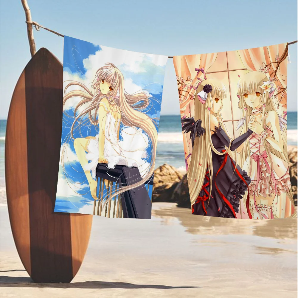 

Anime Chobits Classic Big Microfiber Beach Towels Quick Dry Towel Sand Beach Towels Pool Towel For Travel Swim Pool Yoga