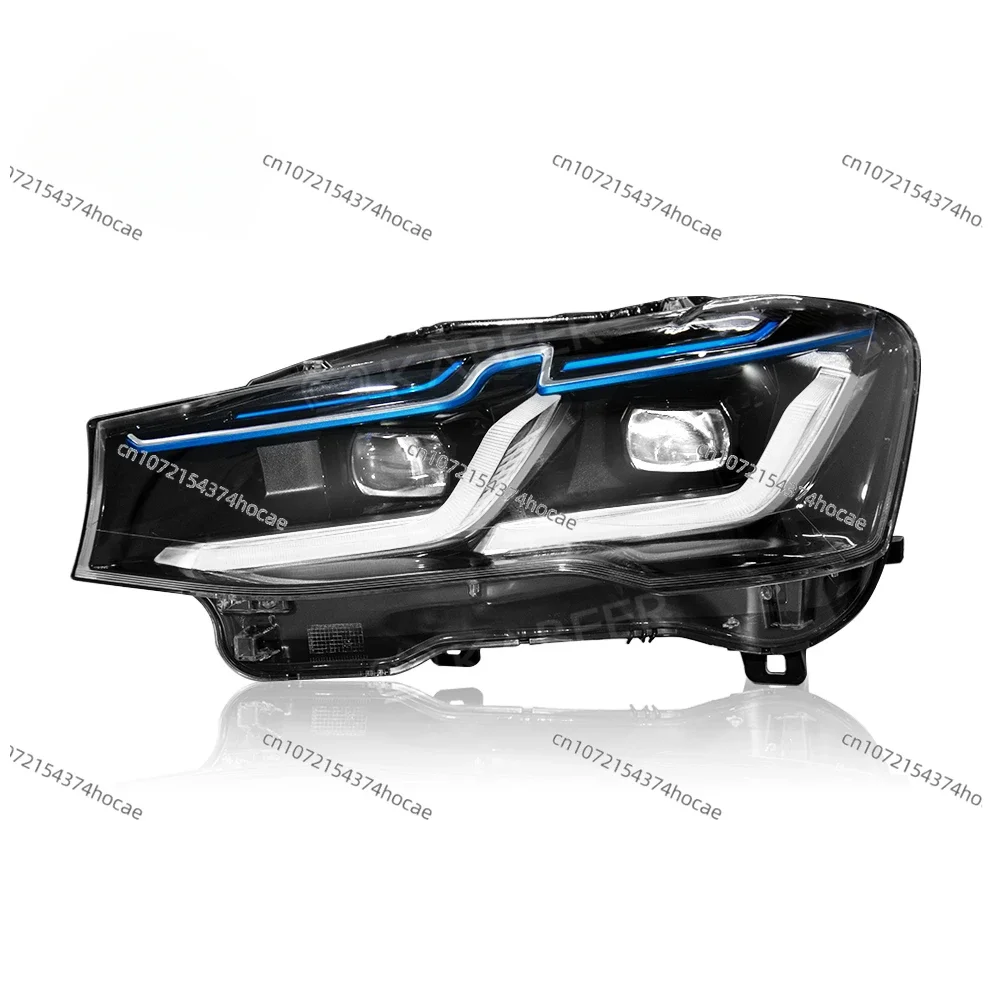 F25 modified headlights, suitable for BMW X3 2009-2016 LED headlights upgraded to G30 DRL original