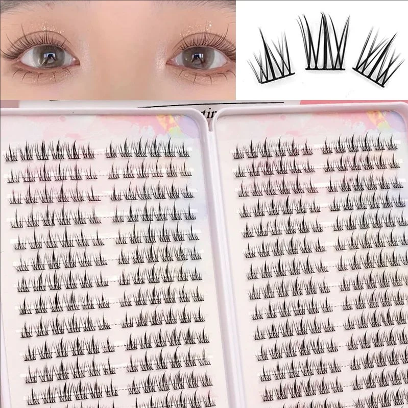 MJ High Quality Beauty Eyelash Book 32 Rows Eyelash Extension 384 PCS Lash Clusters