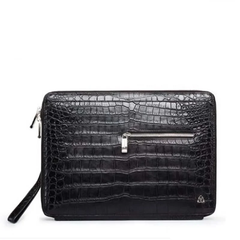 

gete new New men hand men large capacity crocodile men clutch bag