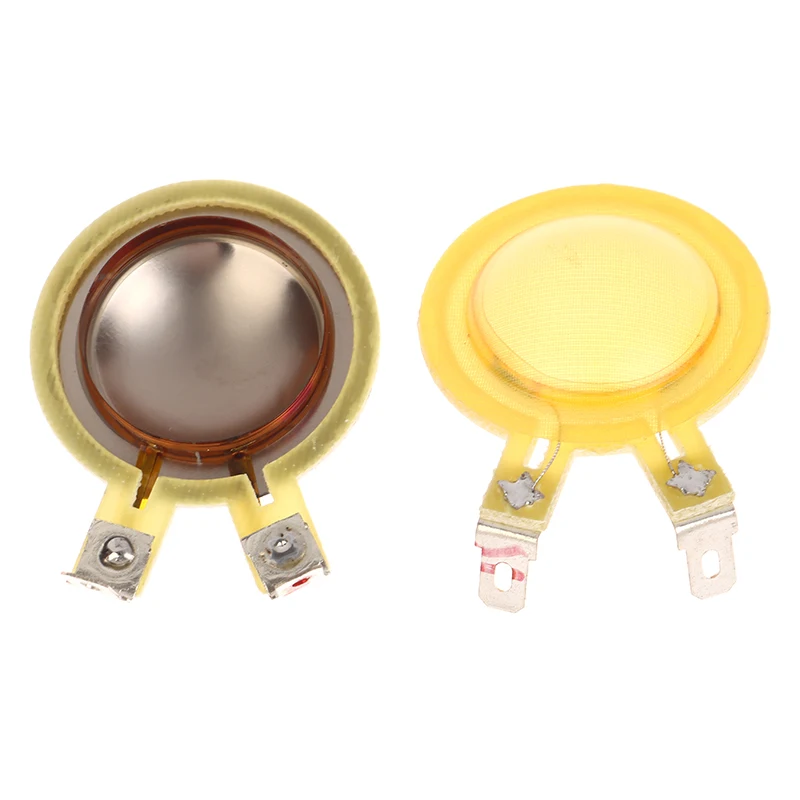 1Pcs For Home Theater Mixer Console Treble Horn Audio Tweeter Speaker Voice Coil 25.4mm Titanium Resin Diaphragm Repair Kit