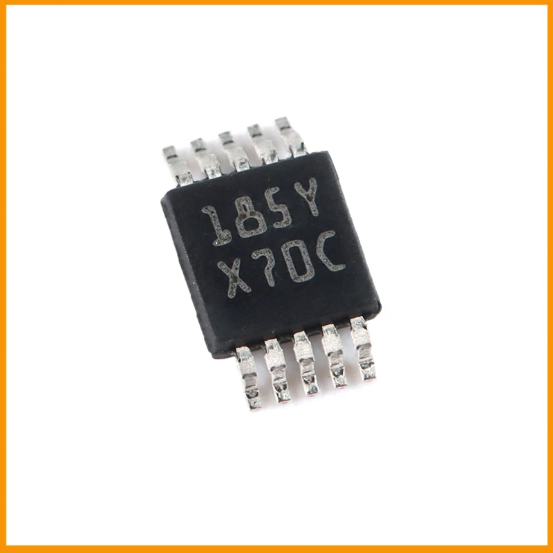 5Pcs/Lot  New Original  DAC084S085CIMM/NOPB DAC084S085   8 Bit Digital to Analog Converter 4 10-VSSOP