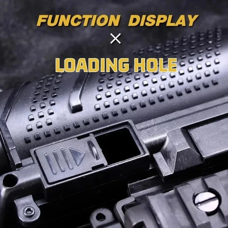 Solid Structure Smooth Launch M203 Game Launch Toy Easy Operation Daily Indoor Outdoor Play