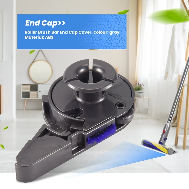 Copertura del cappuccio dell'estremità della barra della spazzola a rullo per Dyson Digital Slim, V8 Slim, V12 V15 rileva le parti di ricambio dell'aspirapolvere sottile