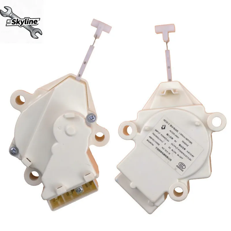 

Автоматическая стиральная машина Сливной двигатель Тяга XPQ-6A Двухтактный сливной клапан Переключатель сливной воды