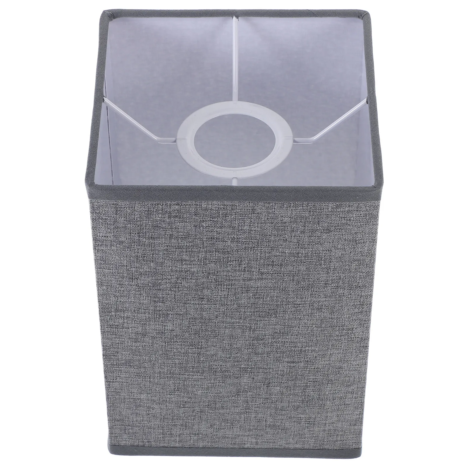 Linen Lamp Shade Rectangular Floor Lampshade Table Light Cover Home Bedroom Desk Lamp Cover Soft Lighting Decorative