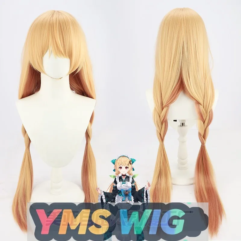 

[YMS WIG] Vtuber Virtual Idol Pomu Rainpuff Cos Wig Maid Costume Game