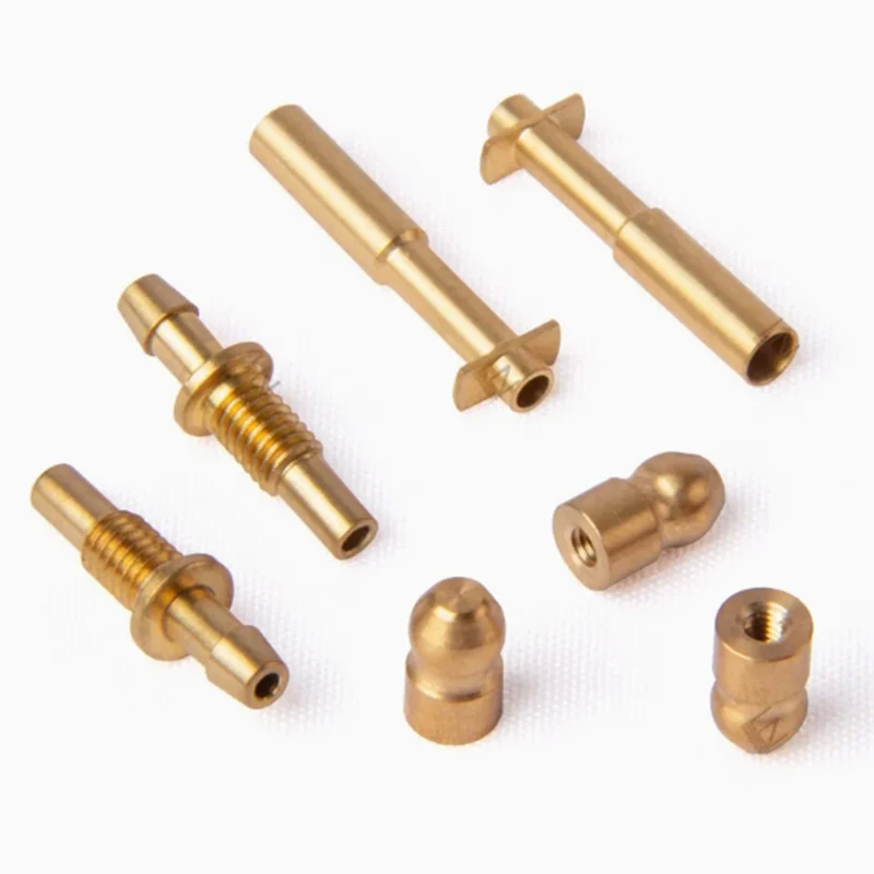 CNC Custom Machined Brass Multi-Specification Precision hardware Parts