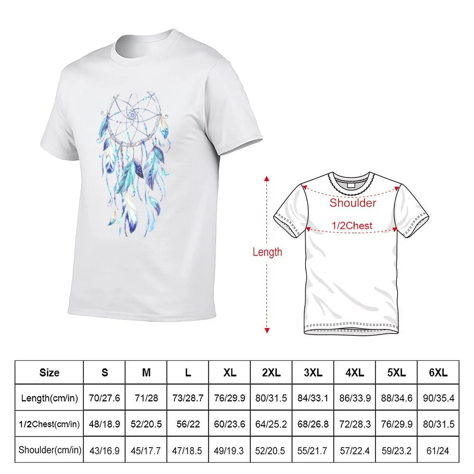 Dream Catcher T-Shirt t shirt man casual man t shirts graphic t shirts with prints T-shirt