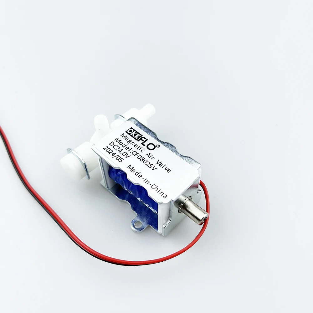 Factory Directly Selling CF0802SV Stainless Steel 304 Micro DC Electric Drain Valve Two-position Three-way Machining CE