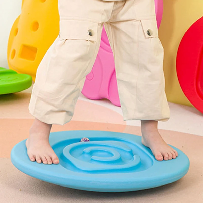 Wobble Balance Board für Kinder, sensorische Integration, Trainingsgeräte, ADHS, Physiotherapie, Zuhause, Kindergarten, Spaß, Kinderspiele