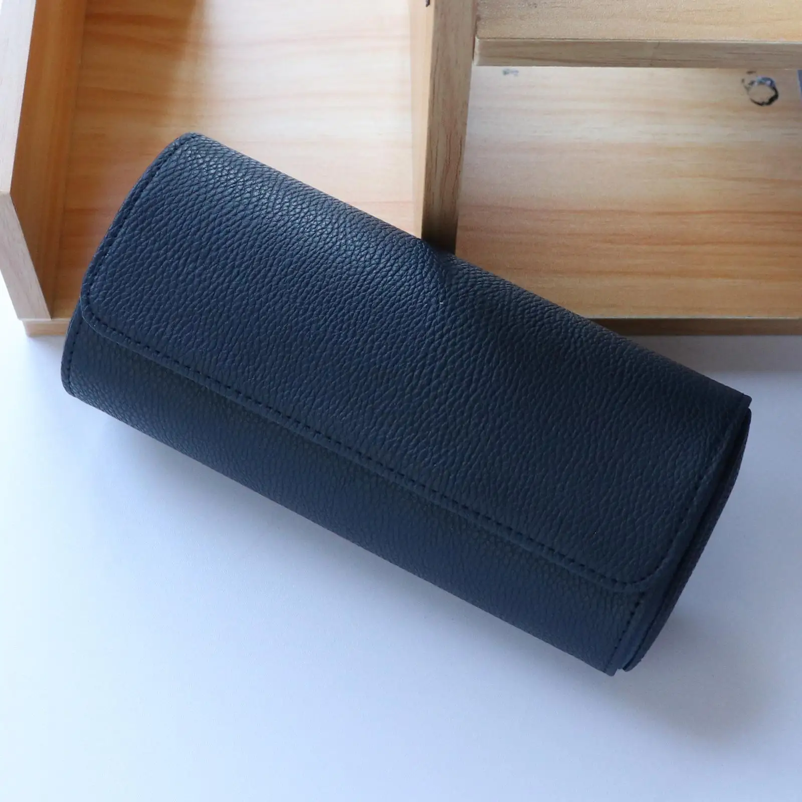 

Рулон часов, дорожный футляр, роскошный органайзер из искусственной кожи, дисплей для наручных часов для ювелирных изделий