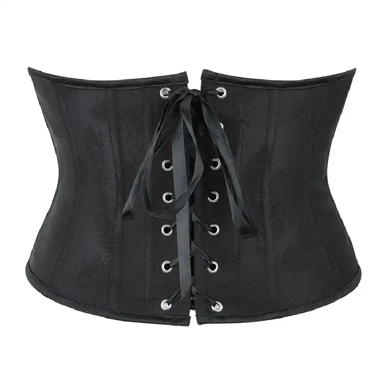 

COSda@Black Wome Corset Underbust Top Body Shaper Waist Bustiers Sexy CorseletCOSda@