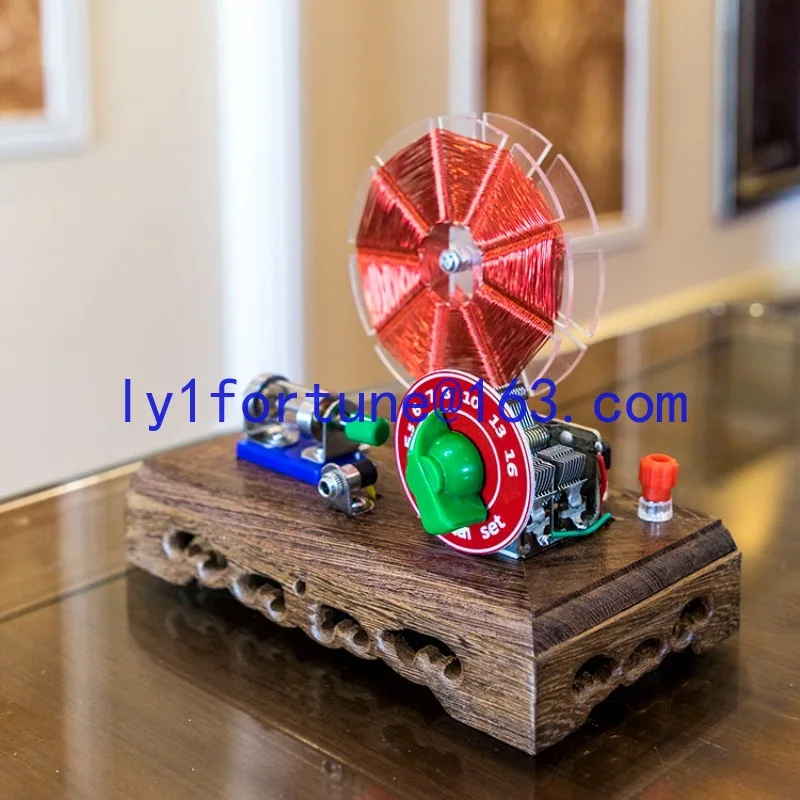Ore radio, chicken wing wooden table, double basket flower coil, movable stone machine