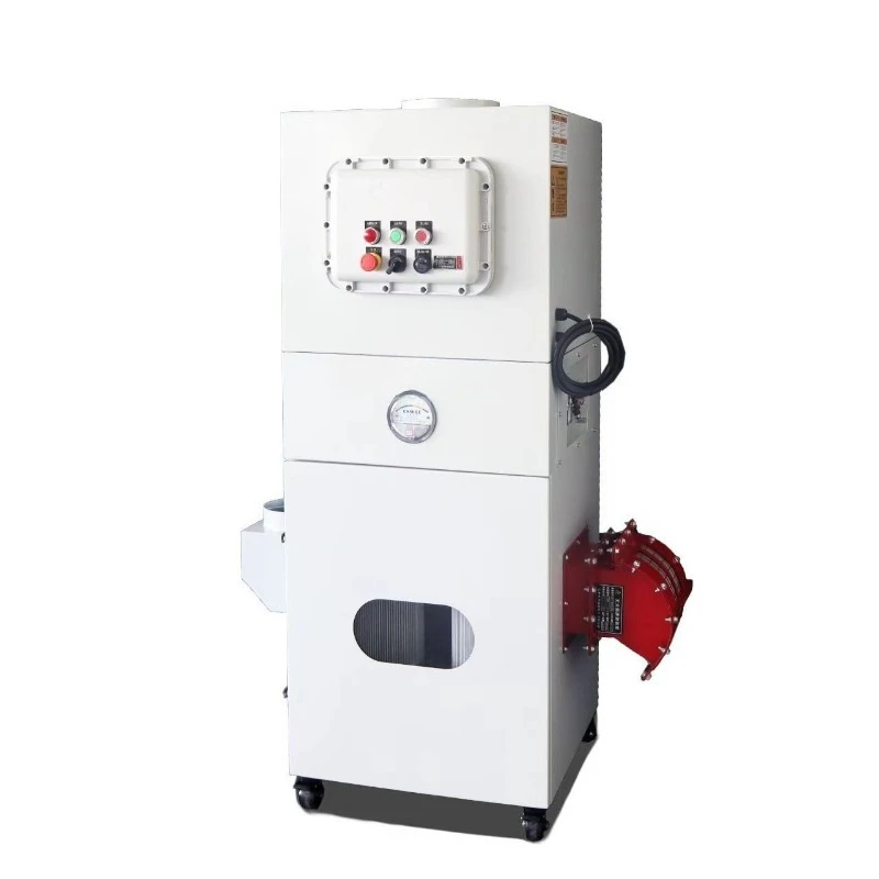 Dust collector, factory reverse blowing, ash cleaning, spraying and grinding anti-static dust collector