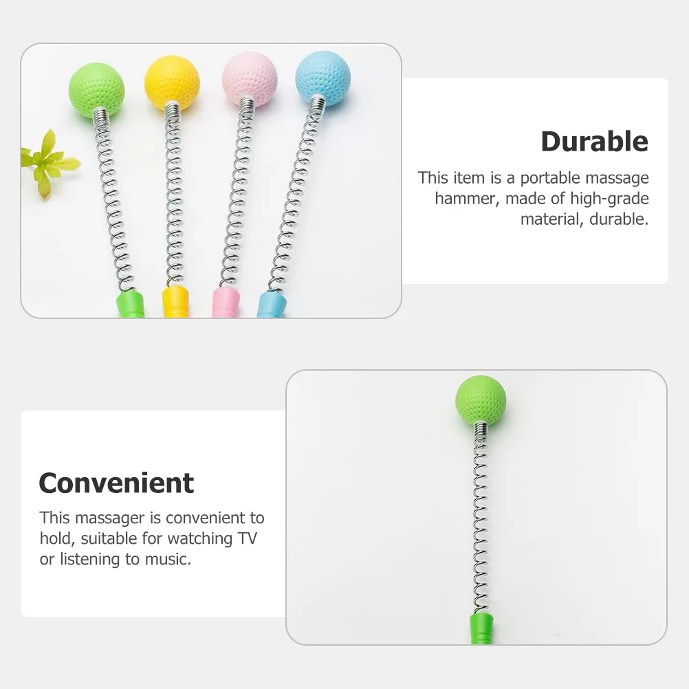 

2Pcs Hammer Manual Beat Massager Knock Back Body Muscle Relax Tool for Back Shoulder Legs Massage Hammer