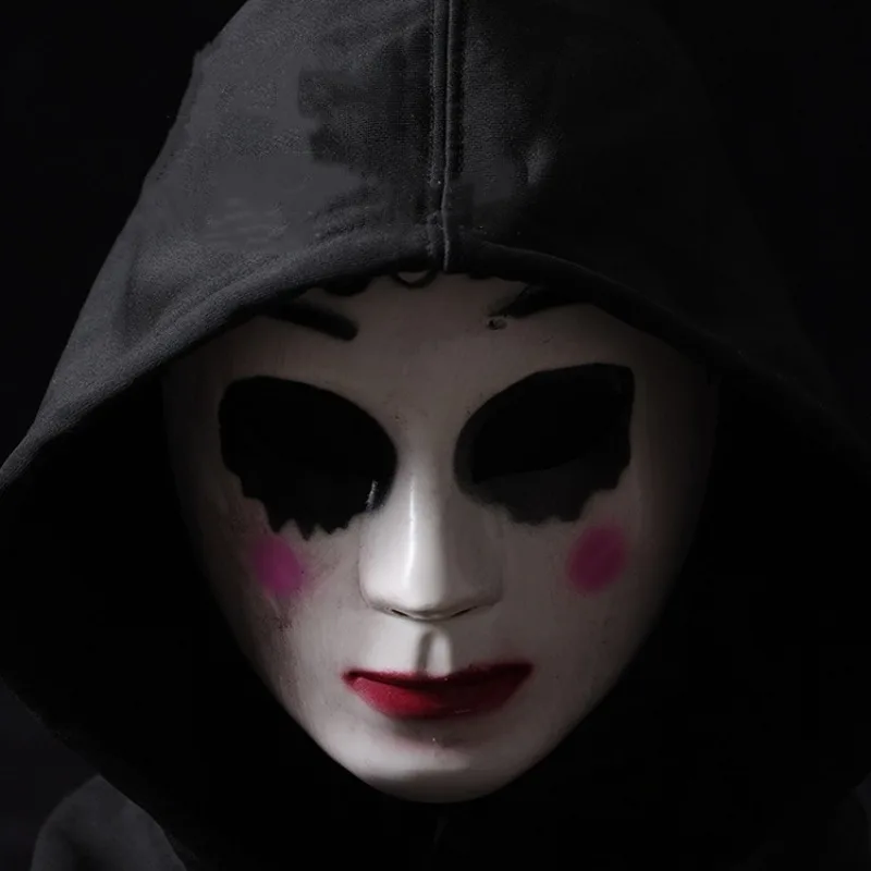 الرعب القاتل الفوضى هالوين قناع حفلة بولي كلوريد الفينيل جيمس ساندين أقنعة لعب الأدوار تطهير الفيلم زي الدعائم تأثيري قناع