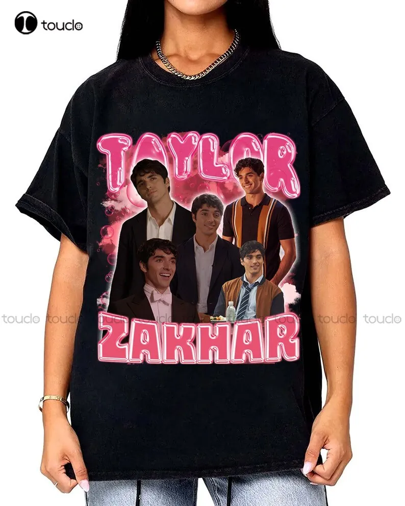 Taylor zahar Perez Retro anni \'90 Vintage Shirt, Alex Claremont-daz, rosso bianco e blu reale, The Kissing Booth Movie Tee Xs-5Xl