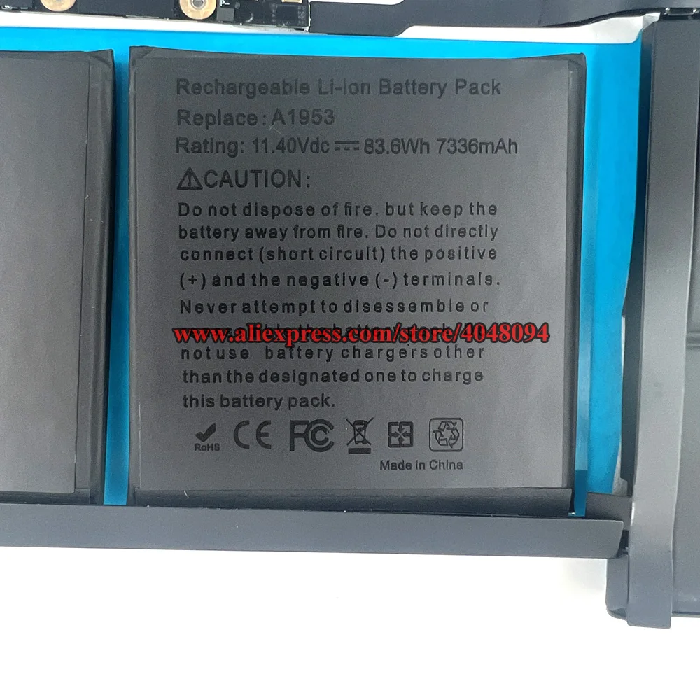 A1953 Battery For Apple macBook Pro Retina A1990 (15-inch, 2018
