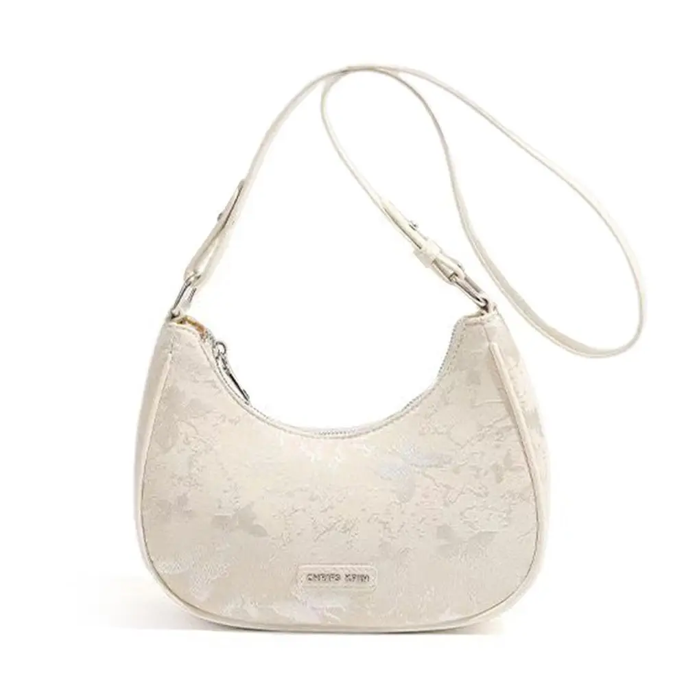 

Fashionable Soft PU Leather Shoulder Bag Single Strap Casual Messenger Bag Elegant Large Capacity Underarm Handbag Daily Use