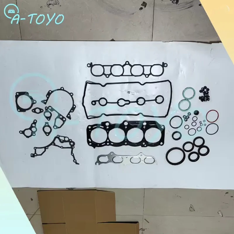 

Комплект прокладок для капитального ремонта двигателя Toyota Altezza GXE1 # JCE1 3SGE 04111-74780 0411174780