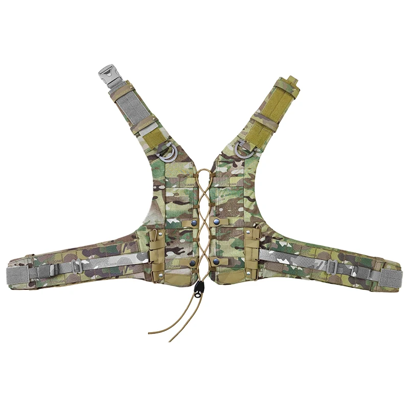 

Tactical Raiders Rgid Thermoplastic Composite MBAV Vest Harness MC Multi Camo(051831)