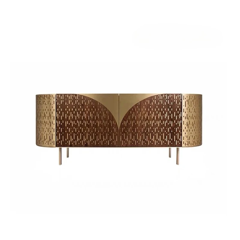 light luxury TV cabinet, simple modern high-end multi-functional living room, home wall locker, side cabinet