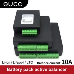 4S-24S Li ion Lifepo4 10A Active Balancer 4S 6S 7S 8S 10S 12S 13S 14S 16S 20S Lithium Battery Equalizer 12V 24V 36V 48V 60V 72V