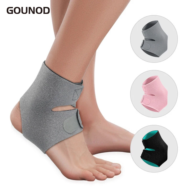 

Sports Ankle Pads Composite Diving Material OK Cloth Open Pressurized Ankle Pads Adjustable Anti-Sprain Sports Protective Gear