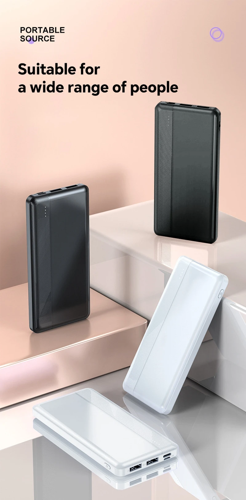 VIVO 100000mAh 120W قدرة عالية سوبر شحن سريع قوة البنك نوع C بطارية خارجية محمولة آيفون سامسونج Xiaomi