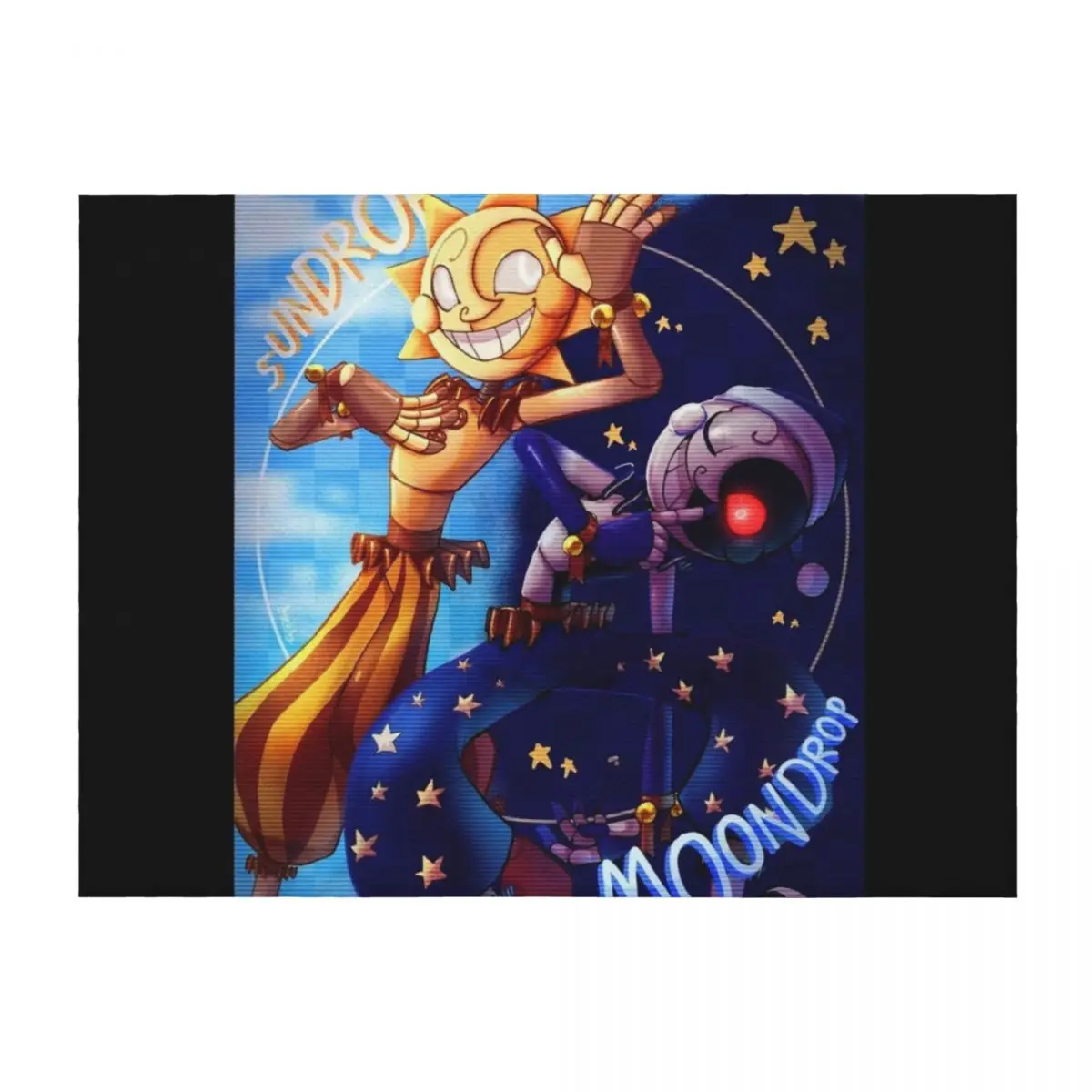 

Sunnydrop and Moondrop Throw Blanket Luxury Throw Beautifuls christmas decoration funny gift Blankets